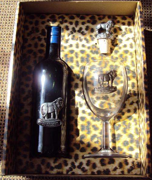 Collectors item: Full Bodied Cape Red Wine - Pride of Africa LION edition