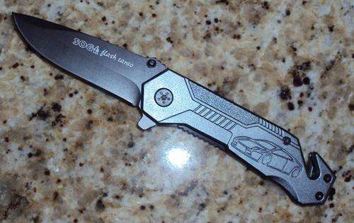 SOG Tactical Rescue Knife - Aluminum Handle 7.875 inch