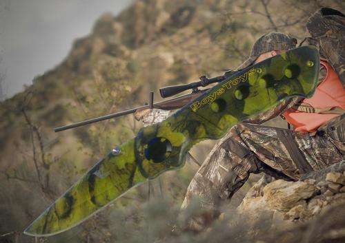 Real Tree Camo Print Hunting Knife - Ideal for Bow Hunters