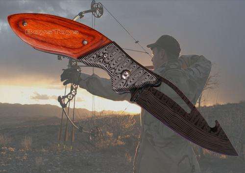 Hunting Knife with Skinner - Ideal for Bow Hunters