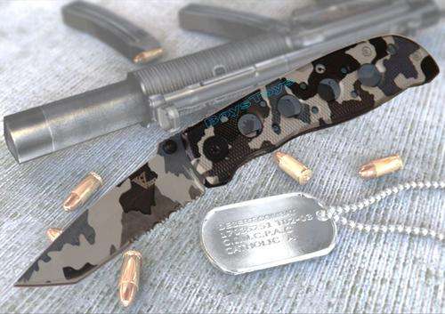 Special Forces Camo Tonto Knife