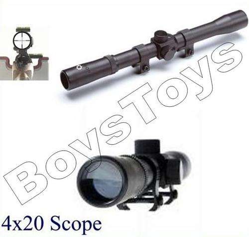 4 x 20 Air Rifle and .22 Scope