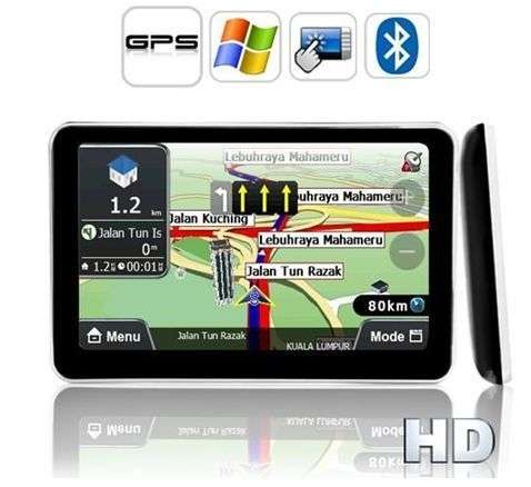 New 4.3 inch TFT LCD GPS & Multimedia Player