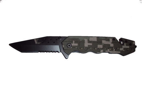 Military Camo Special Ops Knife - Ideal for Bow Hunters
