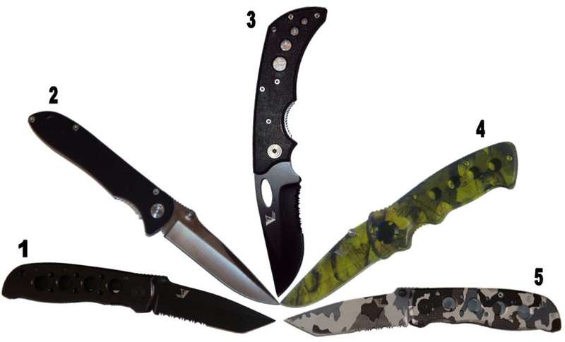 Five Special Knives