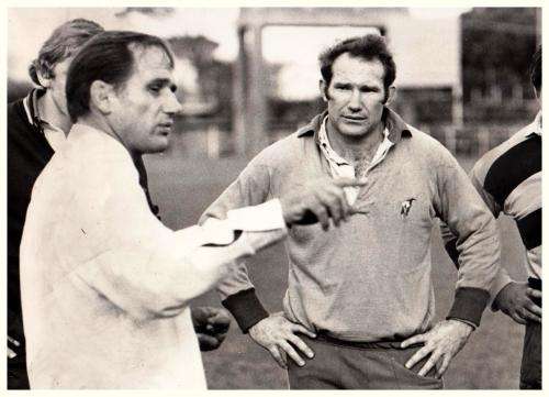Springboks Butch Lochner/Polla Fourie