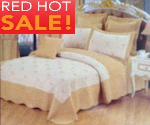 10 Piece Queen Sized Bedspread Set - MARKED DOWN & PRICED TO GO!!!
