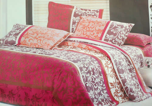 6 Piece Queen Sized Duvet Cover Set in Beautiful Colours