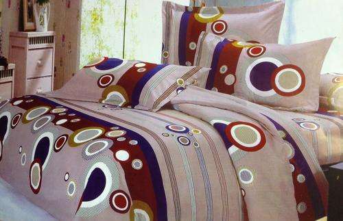 FREE SHIPPING - Good Value for 6 Pieces - Cotton Feel, Queen Sized Duvet Cover Set