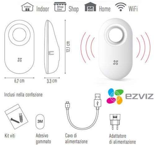 EZVIZ Wireless Siren 85DB