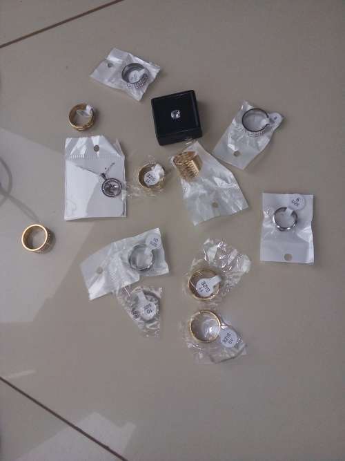 BLACK FRIDAY WEEKEND SPECIAL, LOT OF TITANIUM RINGS IN BULK