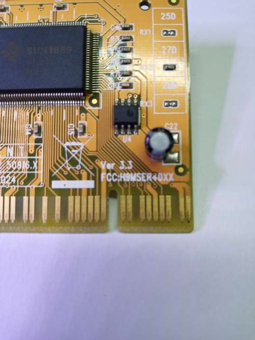 H9MSER40XX  Serial Port PCI Card  RS232