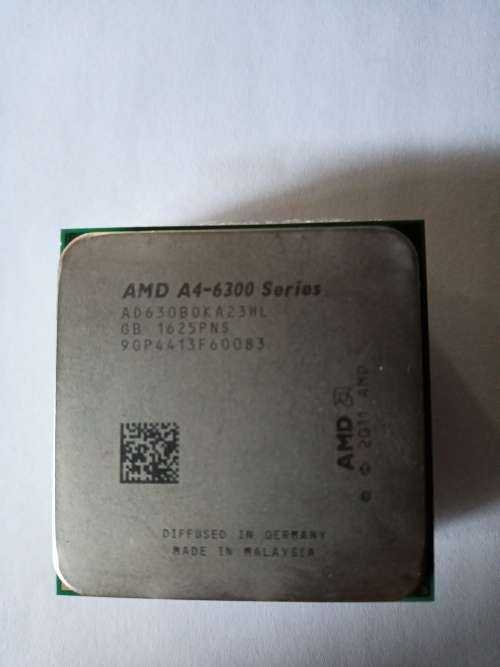 AMD A4 6300 Series Processor 2cores 3.7GHz (used)