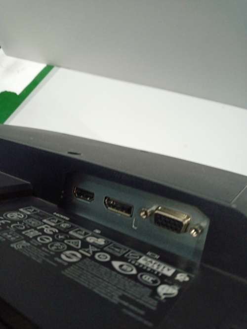 Monitor HP P204 (19.5`) used, please read description