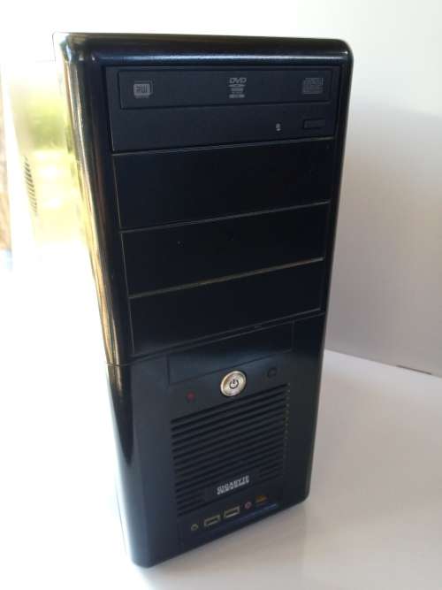 Gigabyte desktop computer intel celeron 3.46GHz (used) please read description