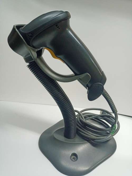 Barcode scanner Symbol LS2208 incl stand (used) please read description