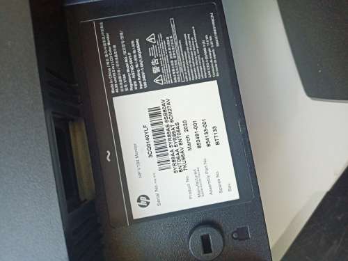 HP V197 18.5-inch LED Monitor (used) please read description