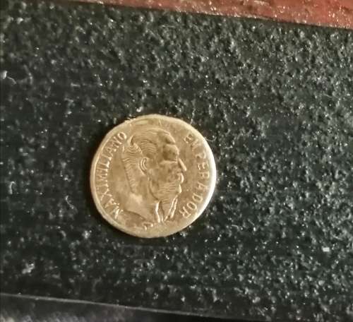 14K Gold 1865 Mexican Empire Maximilian coin
