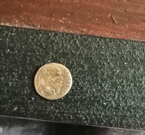 14K Gold 1865 Mexican Empire Maximilian coin