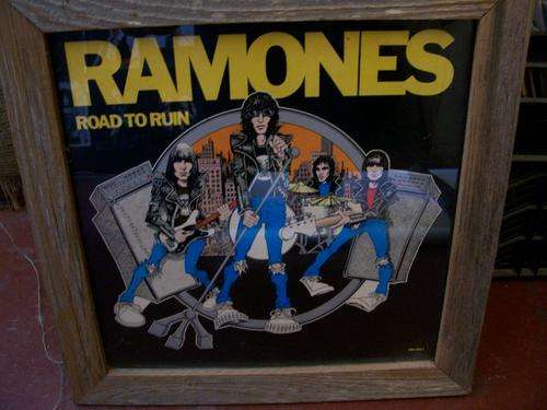 Ramones - Framed Ramones Record Cover