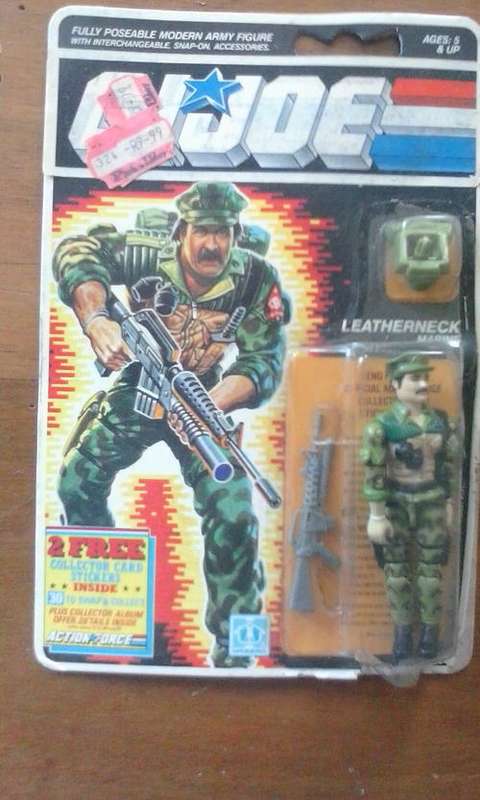 vintage 1987 G I Joe code name "Leatherneck" marine