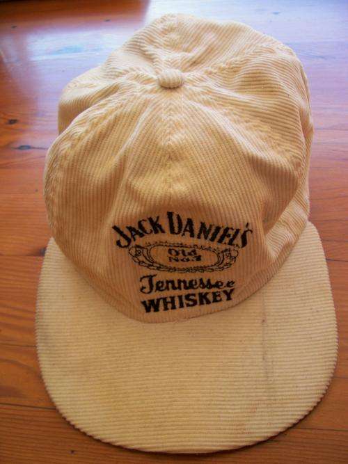 Jack Daniels White Golfer Cap