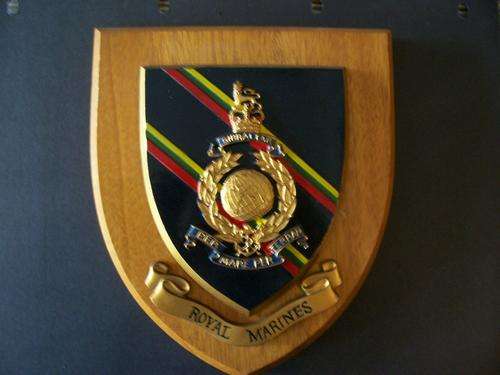 Royal Marines Wall Plaque