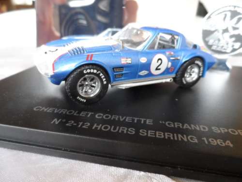 UH 1/43 CORVETTE GRAND SPORT 1964 SEBRING 12 HOUR [M20]