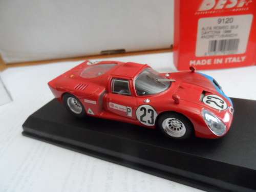BEST 1/43 ALFA ROMEO 33.2 DAYTONA 1968 ANDRETTI/BIANCHI RN 23[M11]
