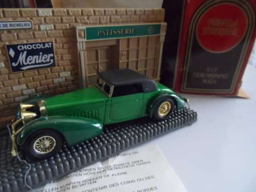MATCHB0X MOY  Y 17 HISPANO SUIZA 1938[M6]