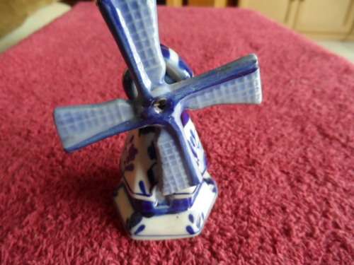 Delft windmill ornament