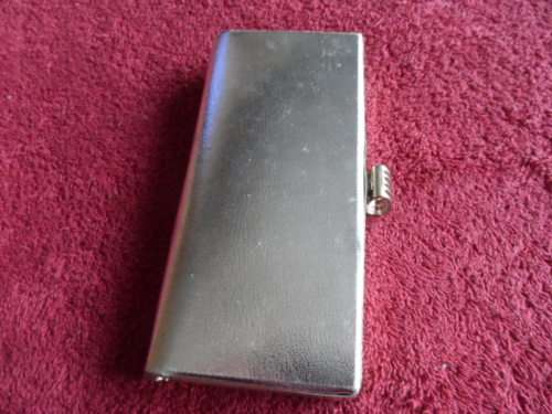 Vintage silver clutch bag