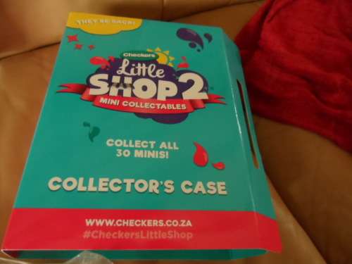 Checkers little shop 1 and 2 in the folders- full set. one bid for both sets