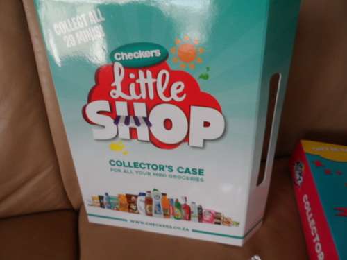 Checkers little shop 1 and 2 in the folders- full set. one bid for both sets