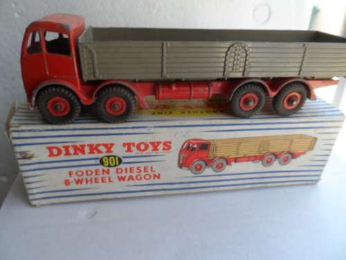 ORIGINAL DINKY 901 FODEN 8 WHEEL DIESEL WAGON  [M27]