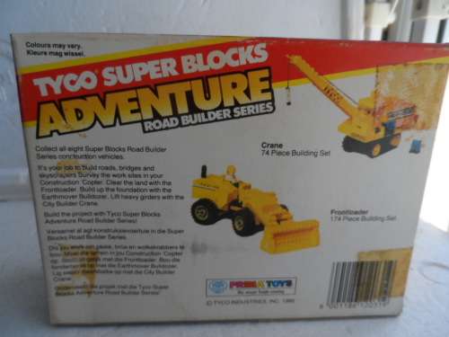 TYCO SUPER BLOCKS BACKHOE  [M40]
