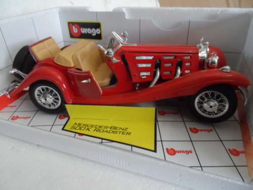 MERCEDES BENZ 500 K ROADSTER -1/18 SCALE-BOXED