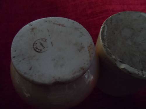 Two very old vases lovely condition