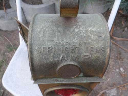 KENYONS SERILIGHT RAILWAY LAMP - SQUARE COMPARTMENT