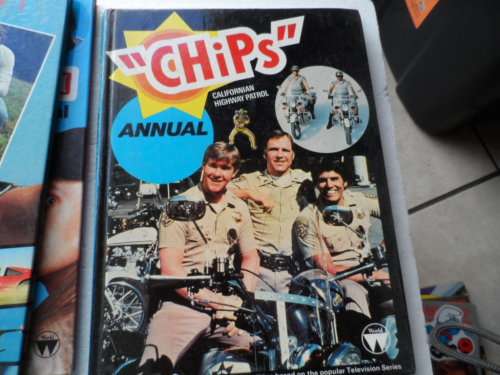 Magnum 1983, The A Team,  Chips 1980 annuals all in very good condition