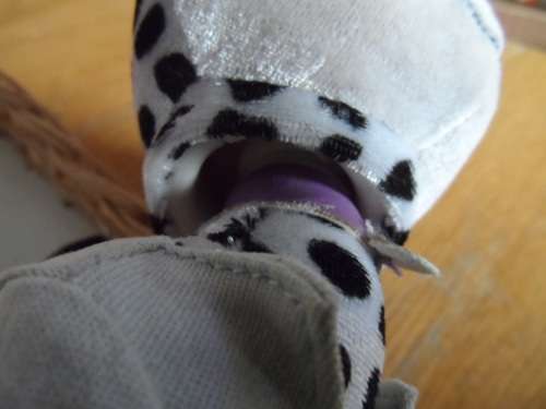 Vintage Rag Doll plus Wobble Head Dalmation lady.