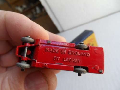 ORIGINAL MATCHBOX NO 5 LONDON BUS -PAPER DECALS EXC/B