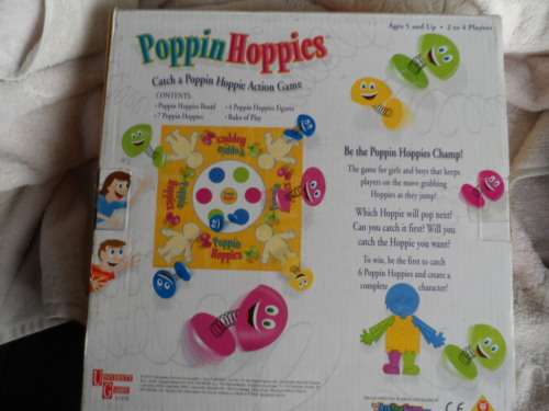 POPPIN HOPPITS BOARD GAME, UNOPENED, SEALED