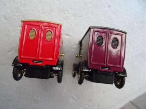 TWO LLEDO SIZE VANS- UNBOXED
