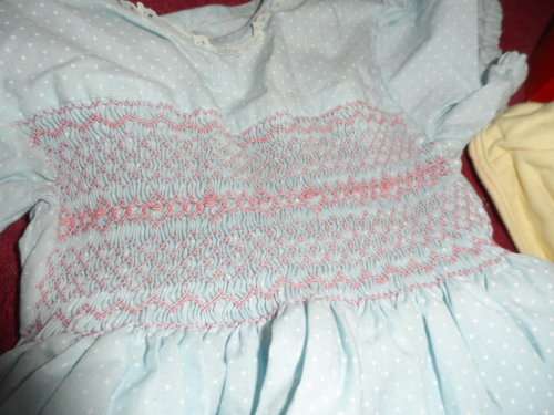 vintage dolls clothes smocked dress etc