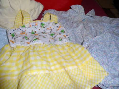vintage dolls clothes smocked dress etc