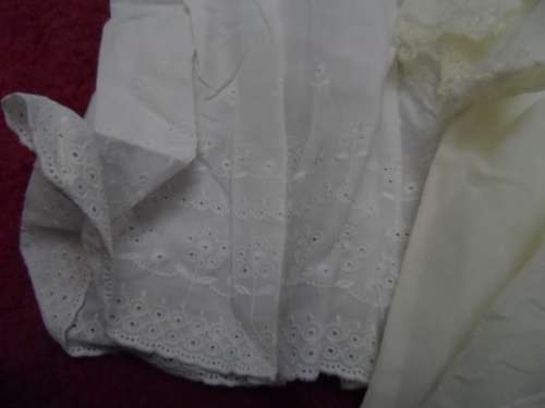 Beautiful vintage baby/dolls clothes some handmade some new