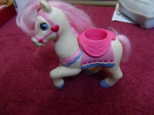 USED My First Disney Princess Pink Horse Pony 2002 Mattel