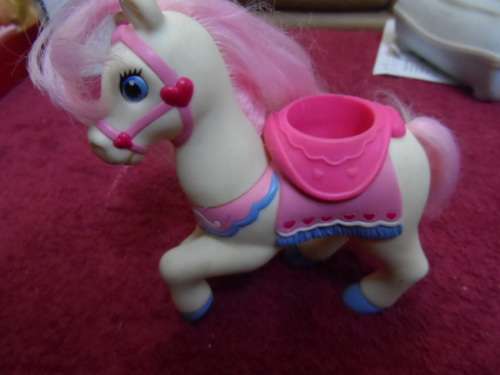 USED My First Disney Princess Pink Horse Pony 2002 Mattel