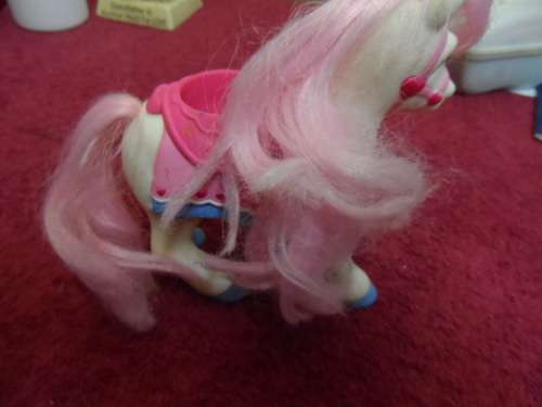USED My First Disney Princess Pink Horse Pony 2002 Mattel
